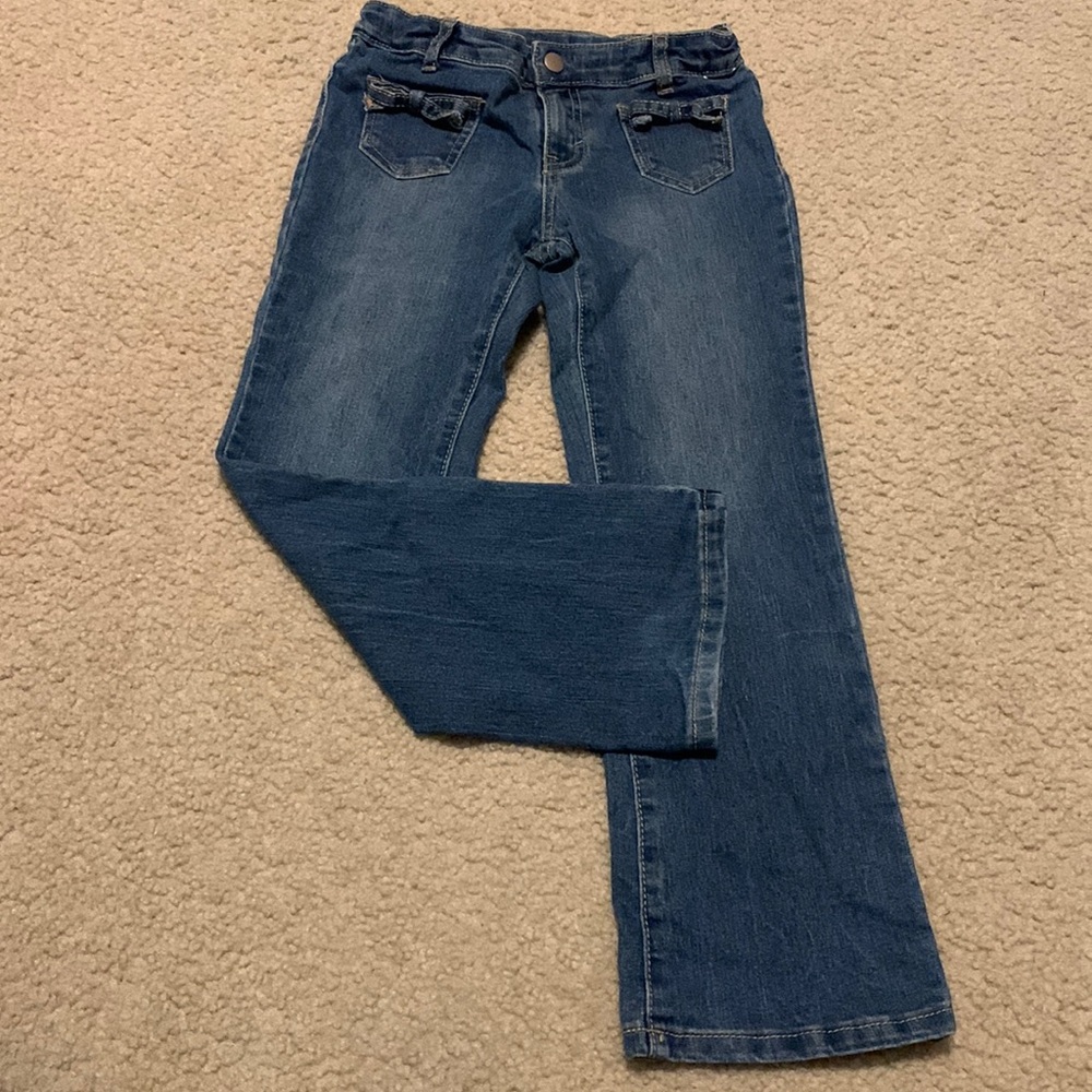 Little Girls Gymboree Dark Wash Boot Cut Jeans